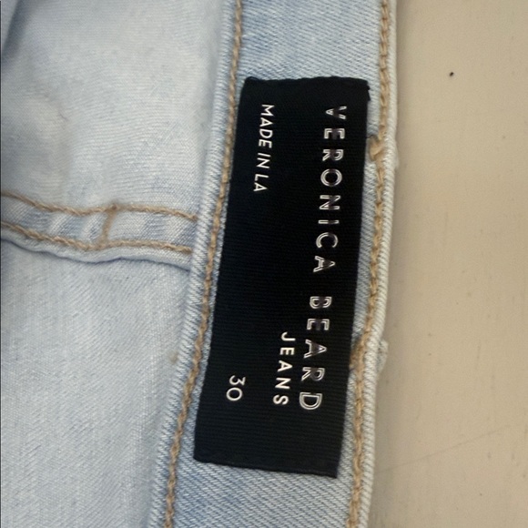 Veronica Beard Carson High Rise Stretch Kick Flare Ankle Jeans Size 30 - Picture 8 of 13
